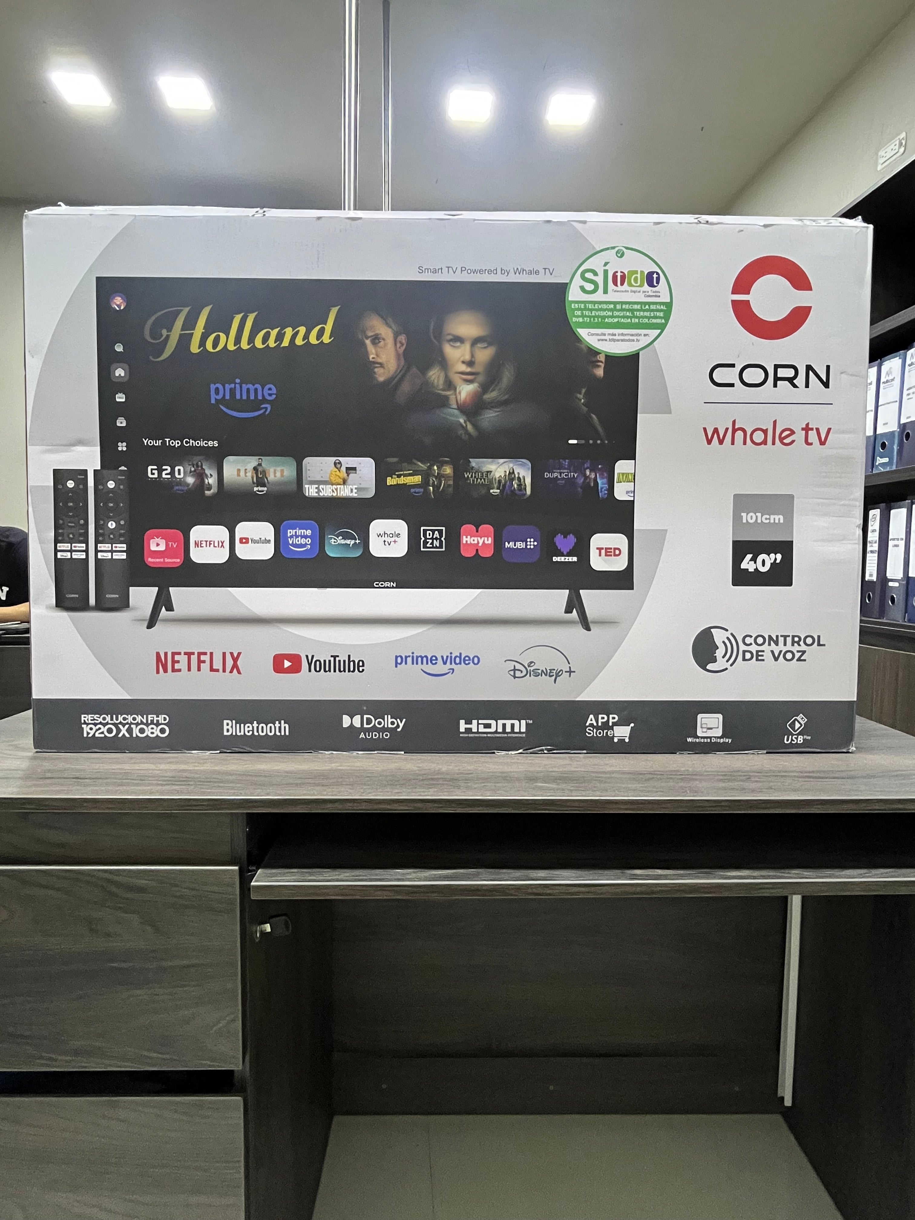 TELEVISOR CORN SMART TV 4K 50”