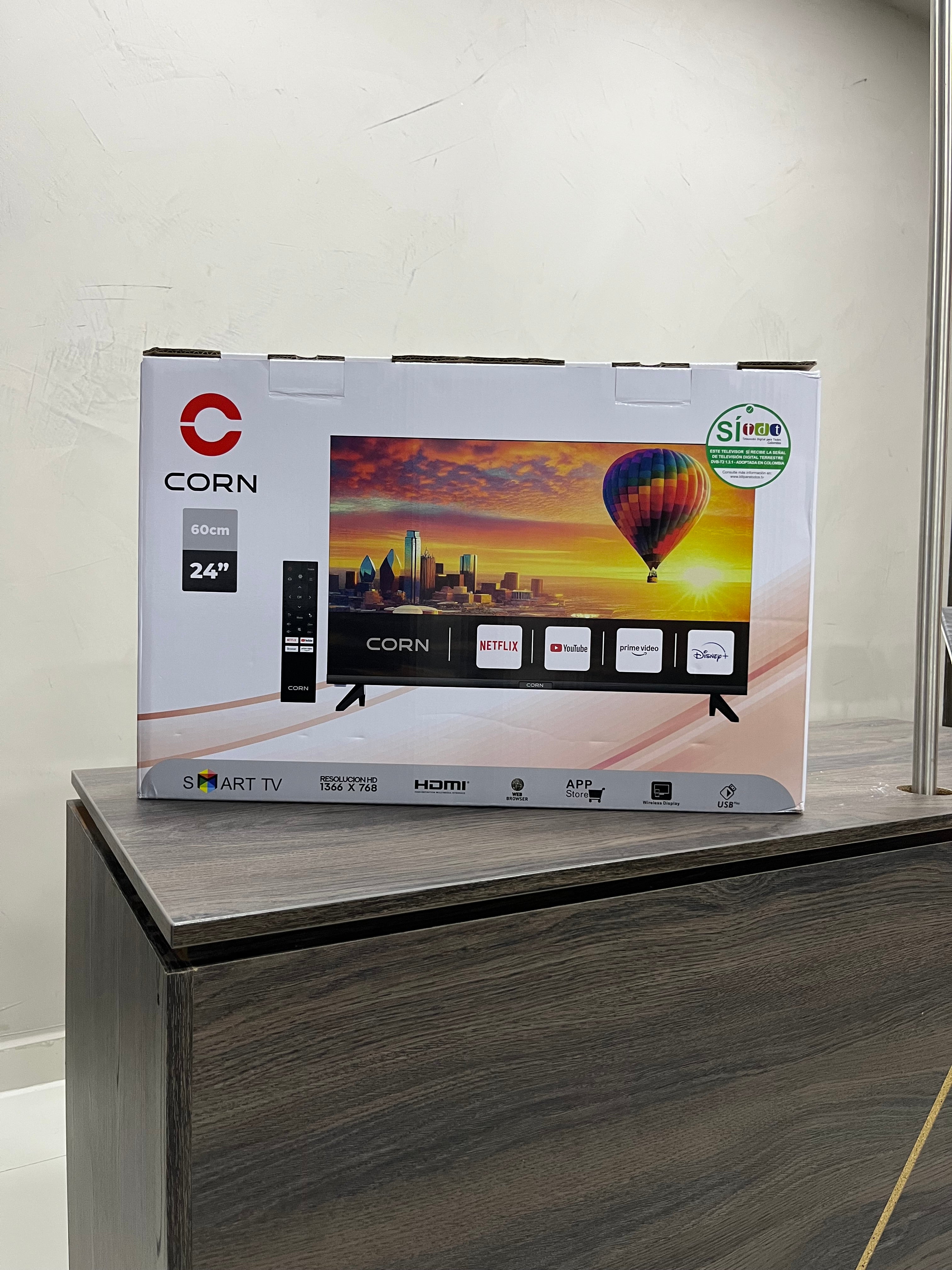 TELEVISOR CORN SMART TV HD+ 24”